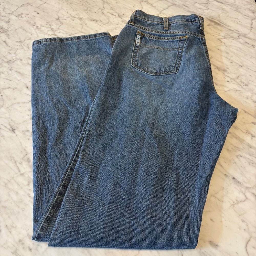 Cinch Up Mens Straight Leg Jeans Blue Medium Wash 34x38 MB92834003 Denim‎ READ